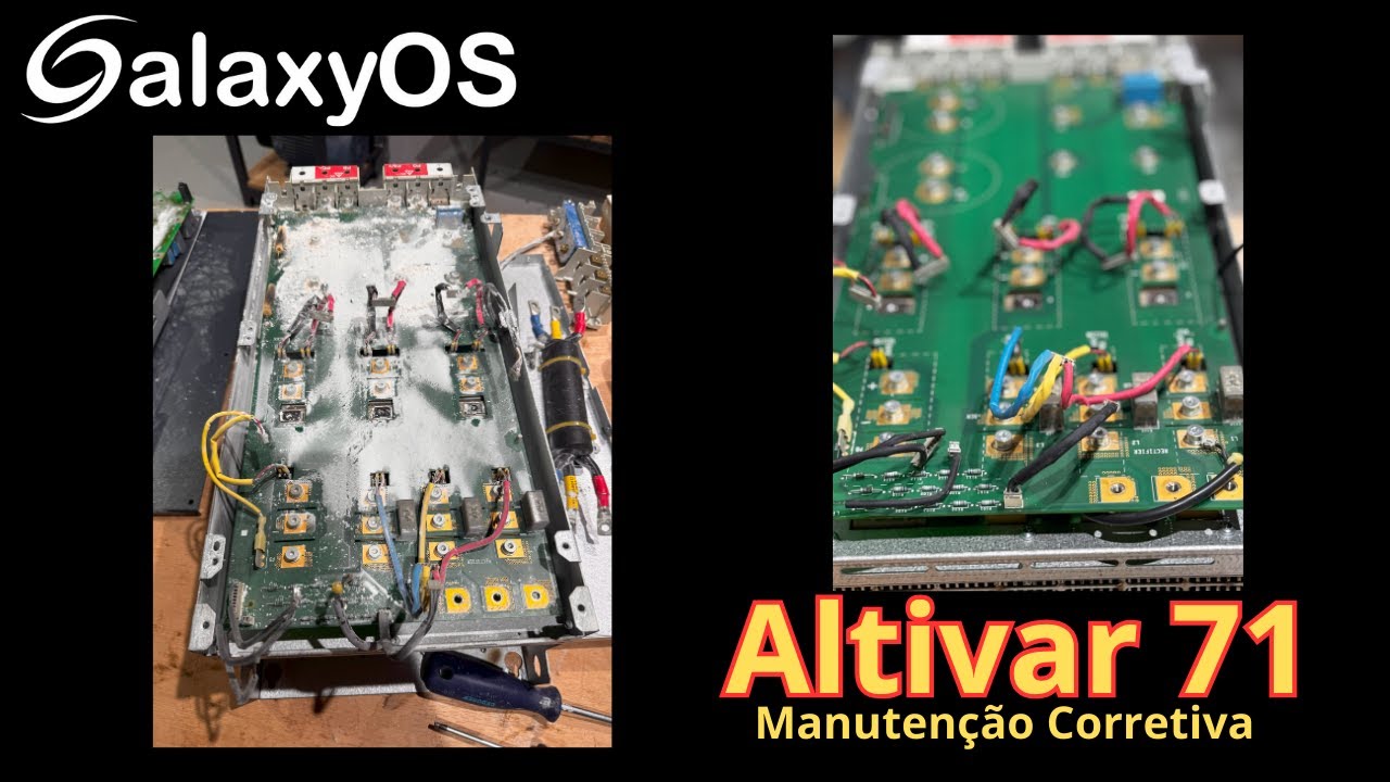 Manutenção corretiva emergencial Altivar 71