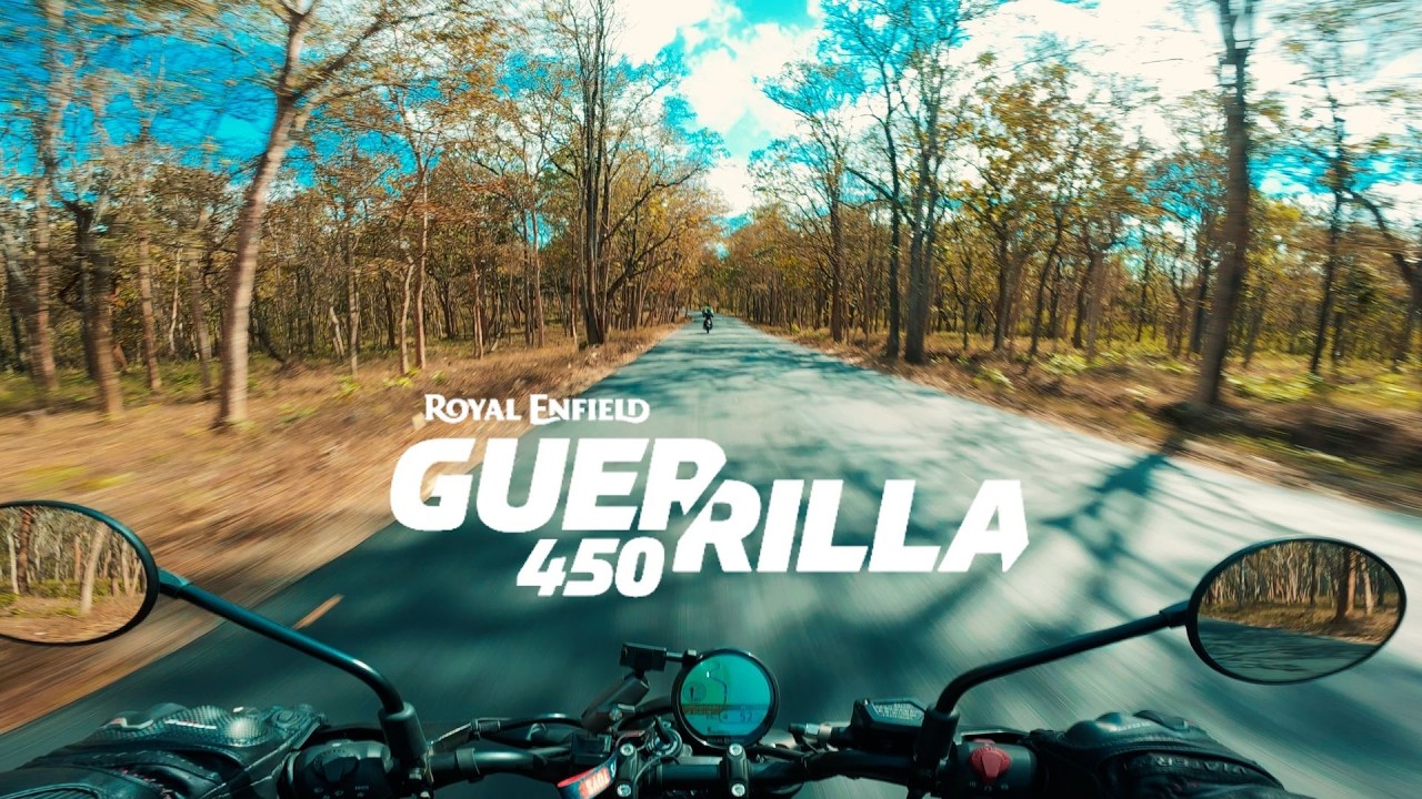 Guerrilla in the Jungle | Raw Exhaust ASMR | Royal Enfield Guerrilla 450