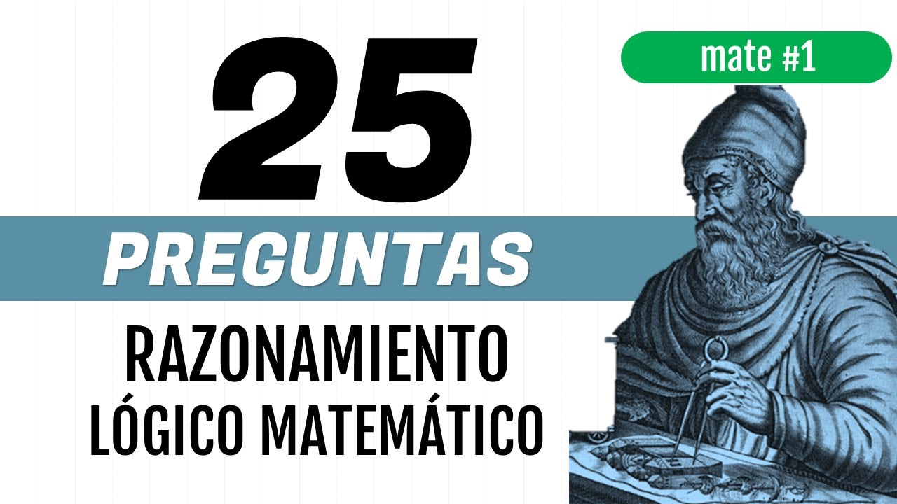 Test de razonamiento l&oacute;gico matem&aacute;tico 🔆 25 preguntas y respuestas  🔆 Trivia Matem&aacute;tica #1