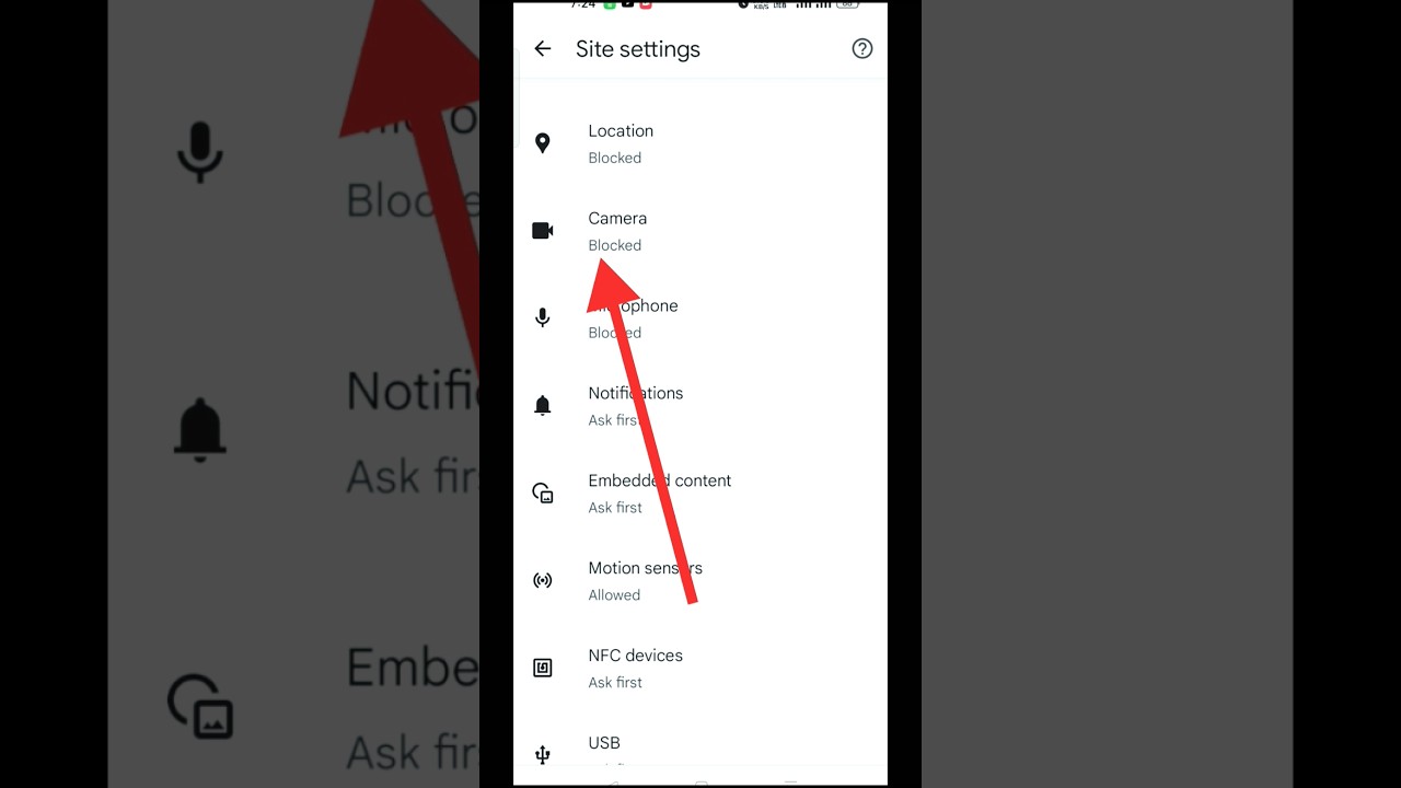 How To Allow Camera Acces In Google Chrome #shorts #youtubeshorts #mobile