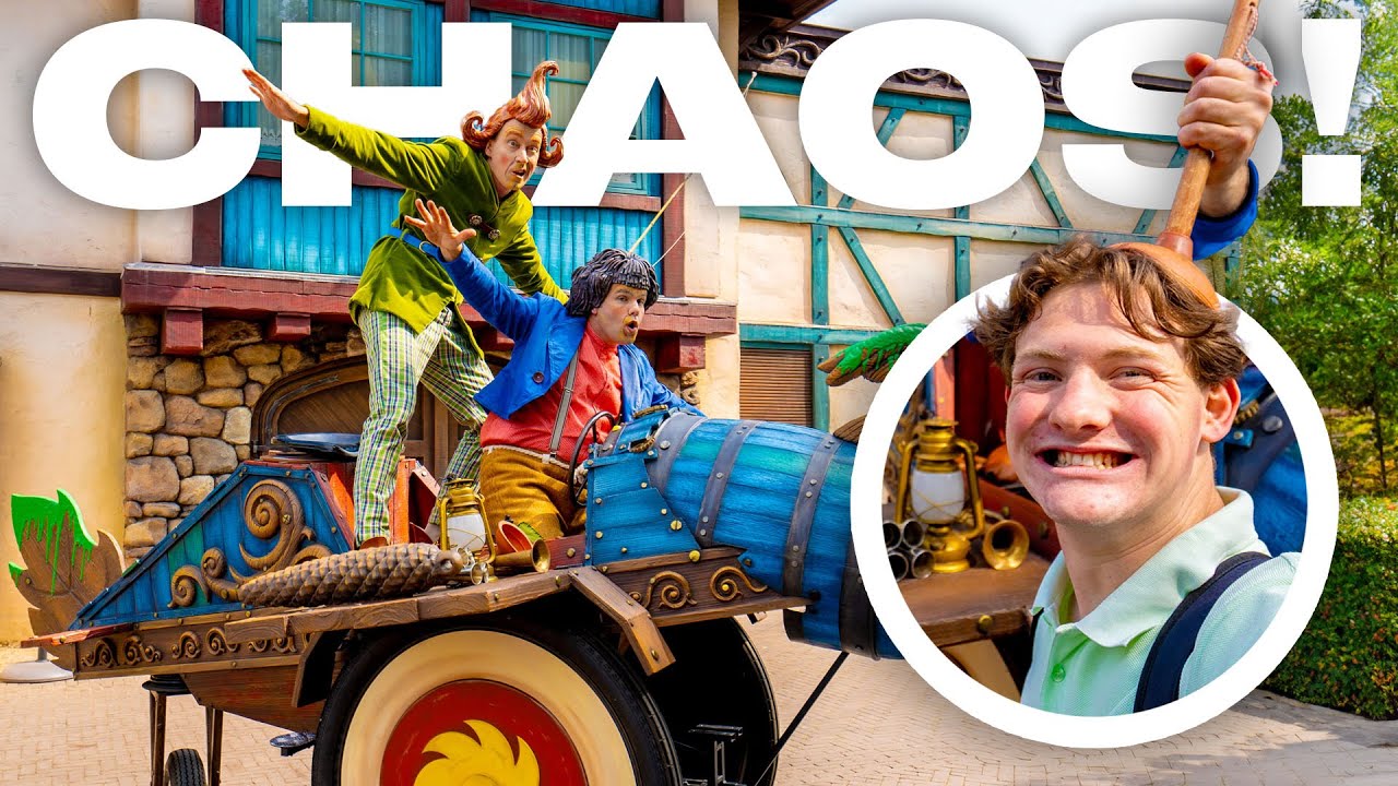 MAX & MORITZ SLOPEN DE EFTELING!? 🤯 | Bart Baan