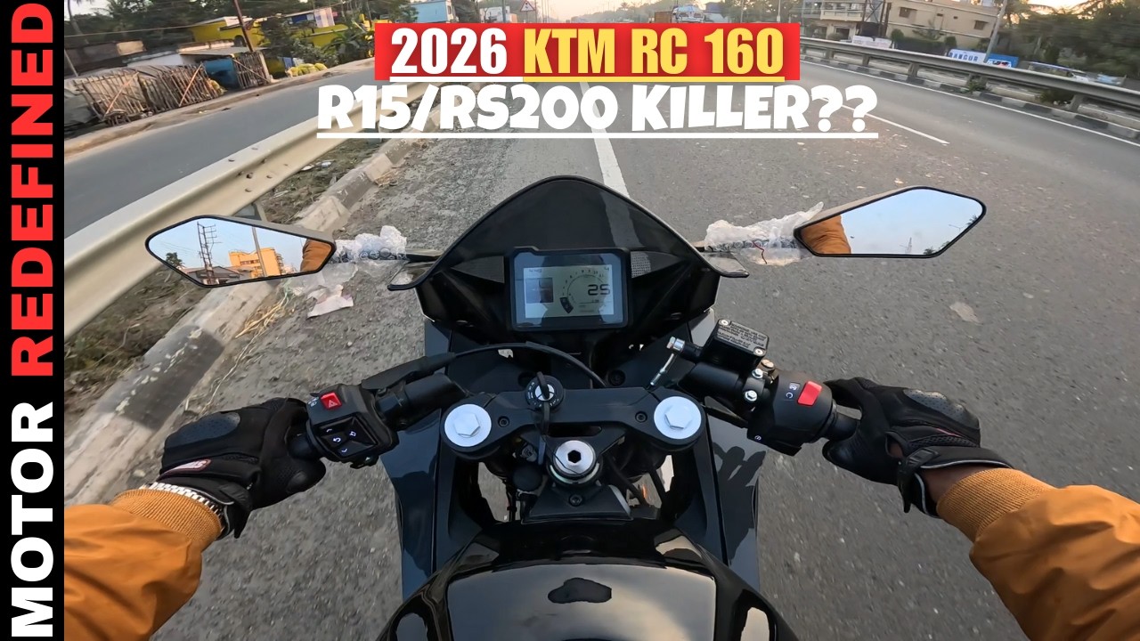 2026 KTM RC 160 Ride Review | RS200 / R15 Killer??