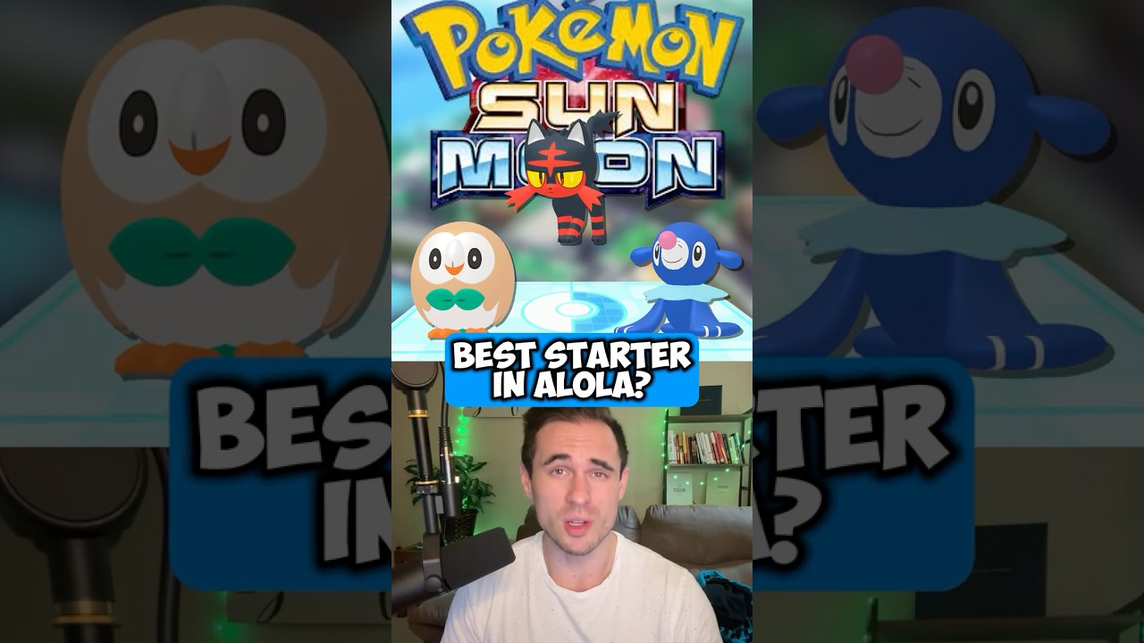 Best Alolan Starter? #pokemon #pokemonshorts #switch2 #alola #primarina #decidueye #incineroar