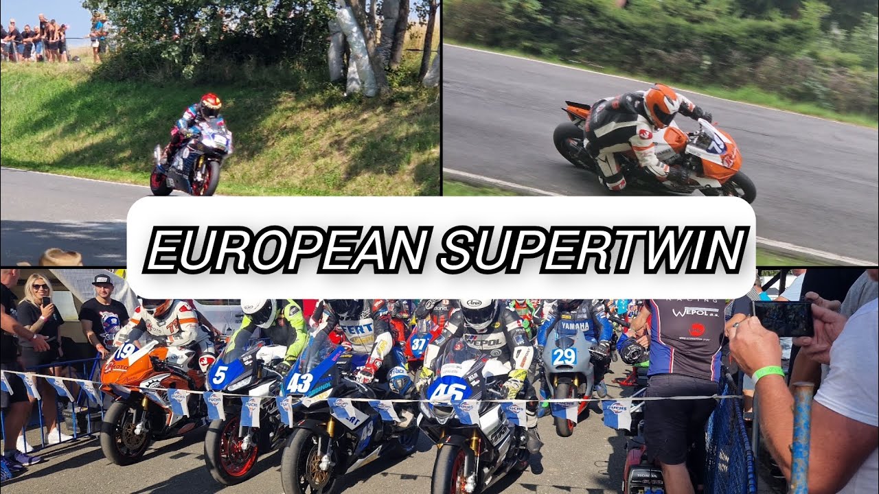 IRRC HOŘICE 2025 - EUROPEAN SUPERTWIN ROAD RACE