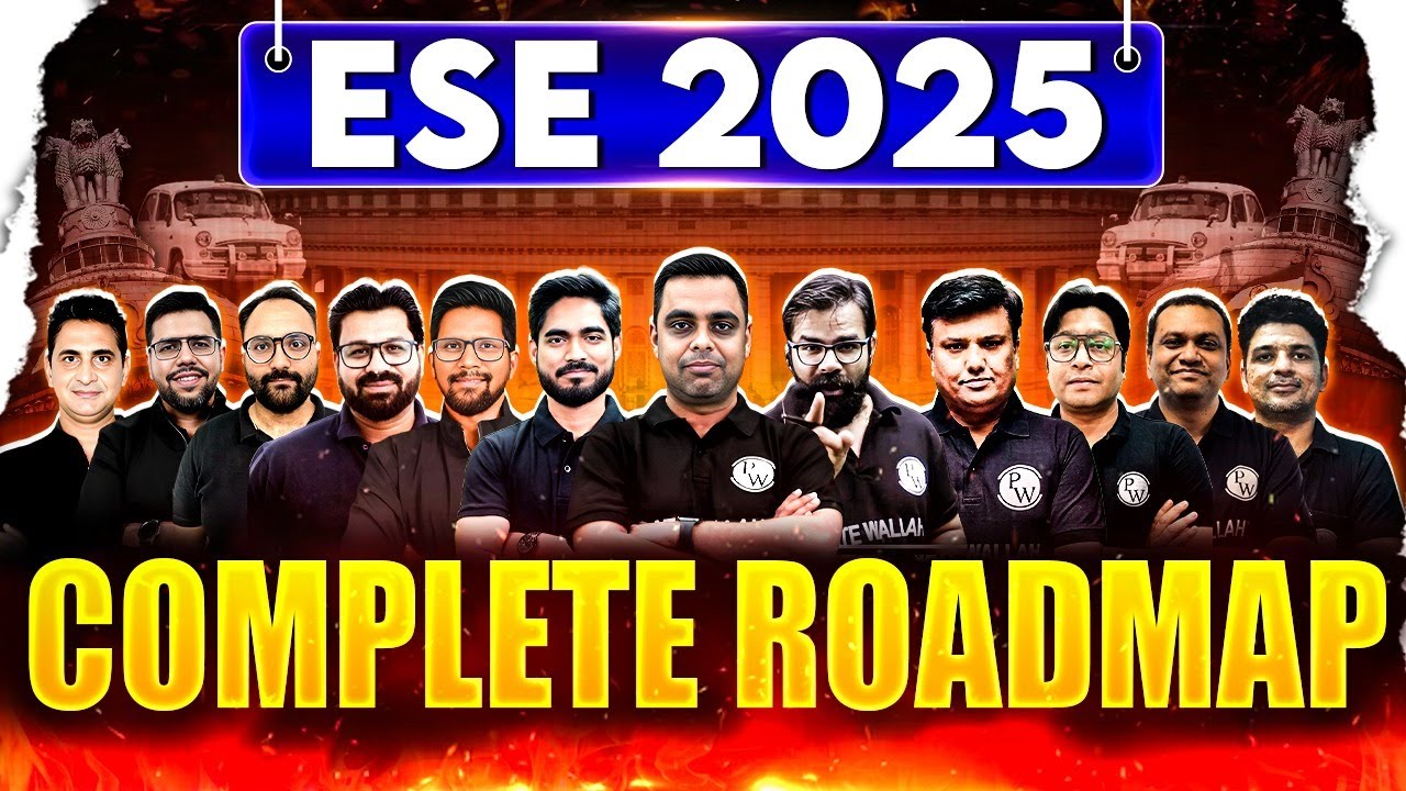 ESE 2025 Preparation | IES Exam Preparation | Complete Roadmap