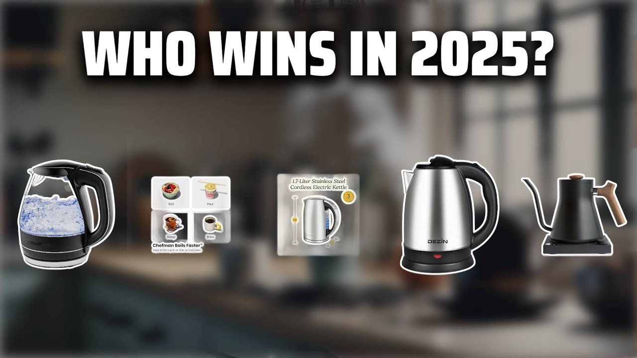 The Top 5 Best Rapid Boil Kettle in 2025 - Must Watch Before Buying!