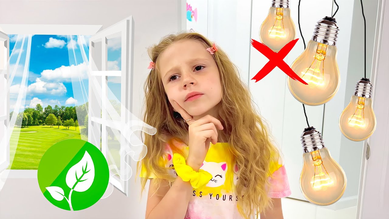 Nastya und Evelyn lernen wie man die Umwelt reinigt – Videoserie für Kinder