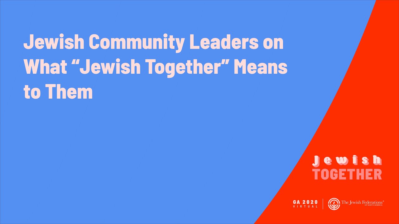 Jewish Community Leaders on What 