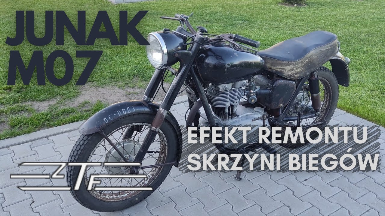 #2 Junak M07. Prace nad skrzynią biegów.