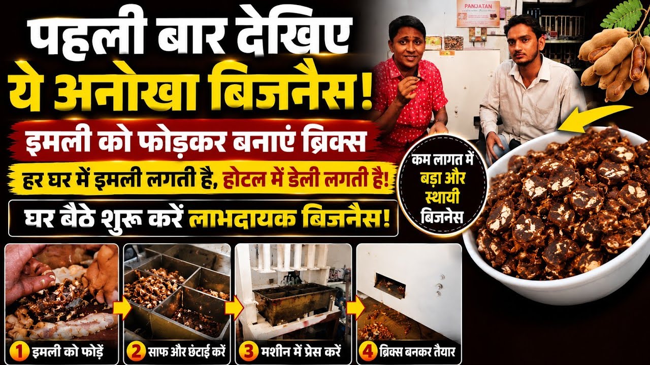 इमली से कीजिए अनोखे बिजनैस ।Small investment high profit business।new business idea 2020 hindi