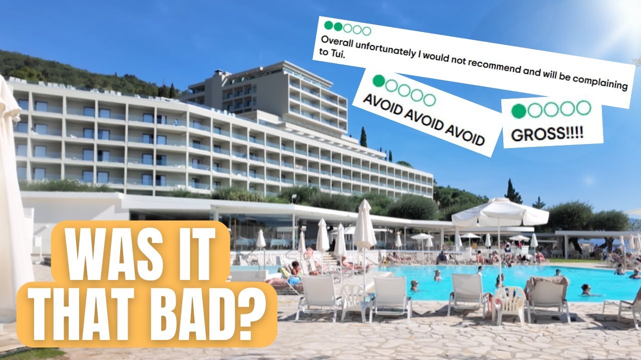Почему отель TUI Blue Atlantica Nissaki Beach получает УЖАСНЫЕ отзывы? | Corfu Vlog 🏖️