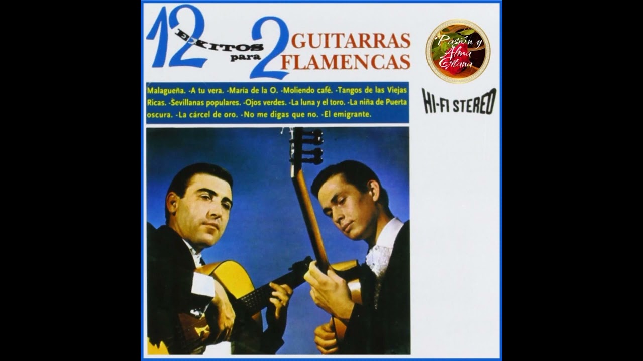 Paco de Lucía & Ricardo Modrego - 12 Éxitos para 2 Guitarras Flamencas (1965) Malagueña