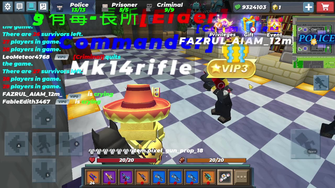 ADMIN panel blockman go