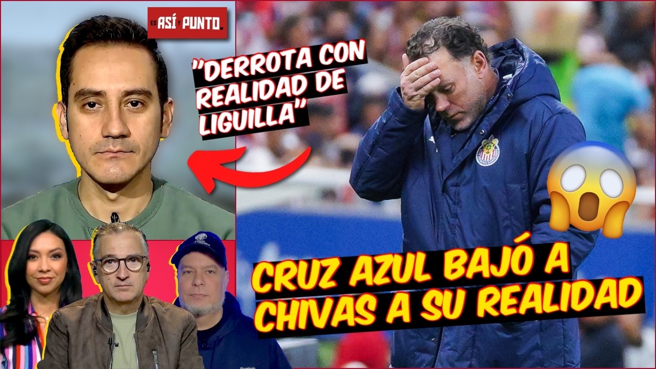 Chivas BAJÓ a SU REALIDAD. El rebaño NO TIENE para SER CAMPEÓN de la LIGA MX | Es Así y Punto