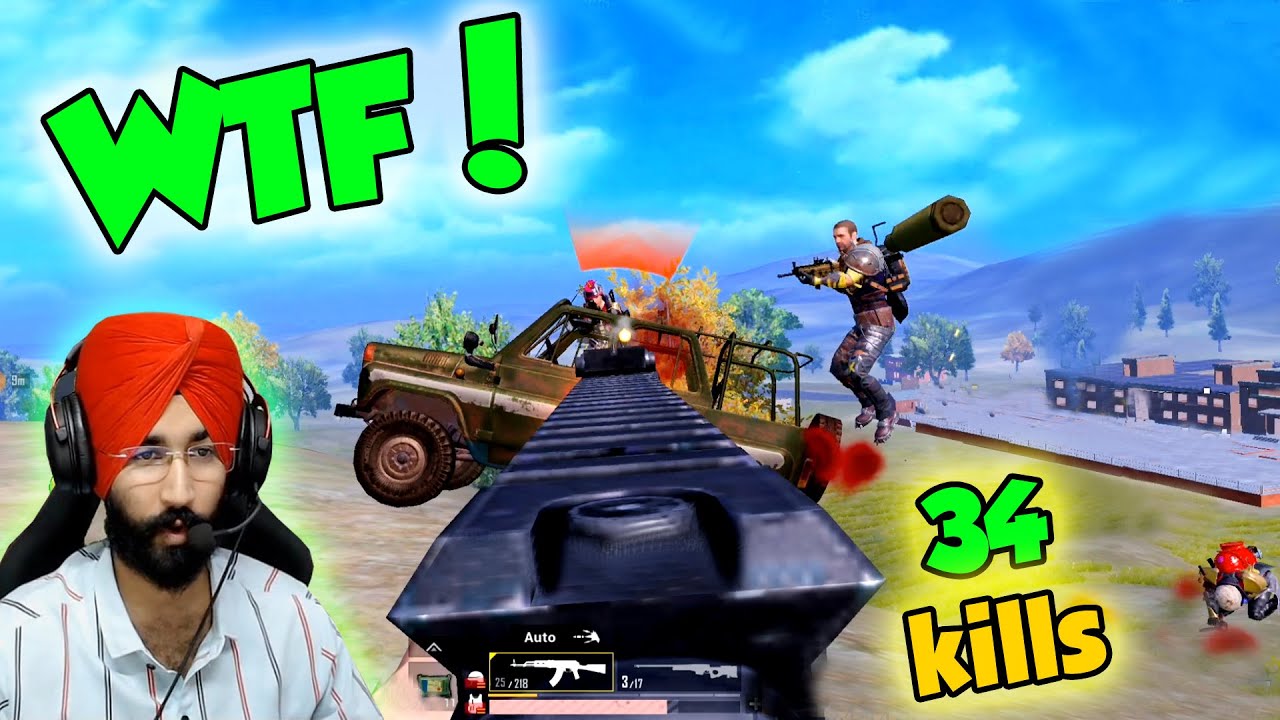 मज़ाक हो रेया है || 34 Team Kills || PUBG MOBILE HIGHLIGHTS
