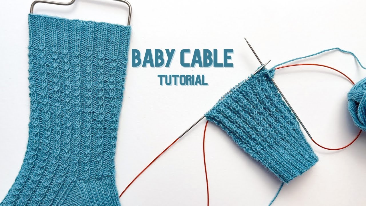 Baby Cable | Tutorial (NL) | Baby Kabel Breien
