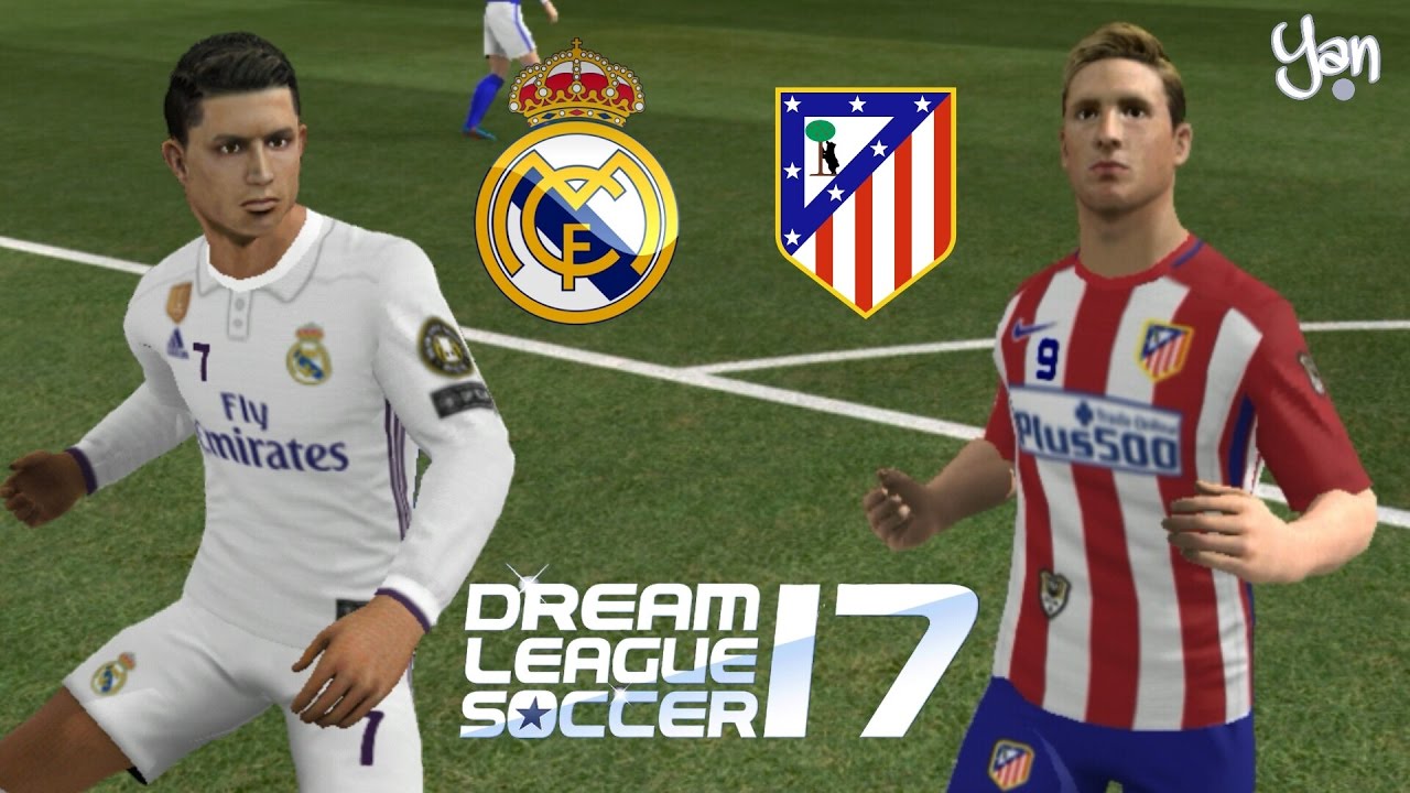 Real Madrid vs Atlético de Madrid • Dream League Soccer 2017 • Semifinal da Champions League