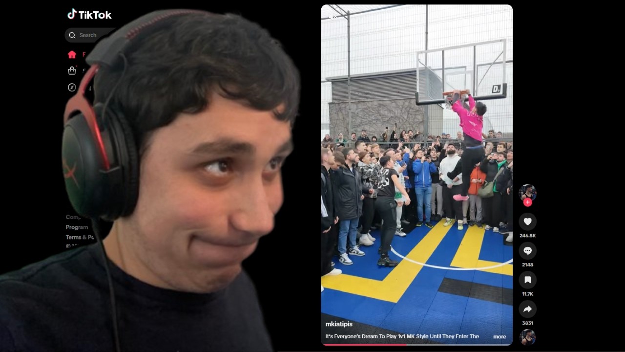 Scrolling TikTok's Until I Laugh