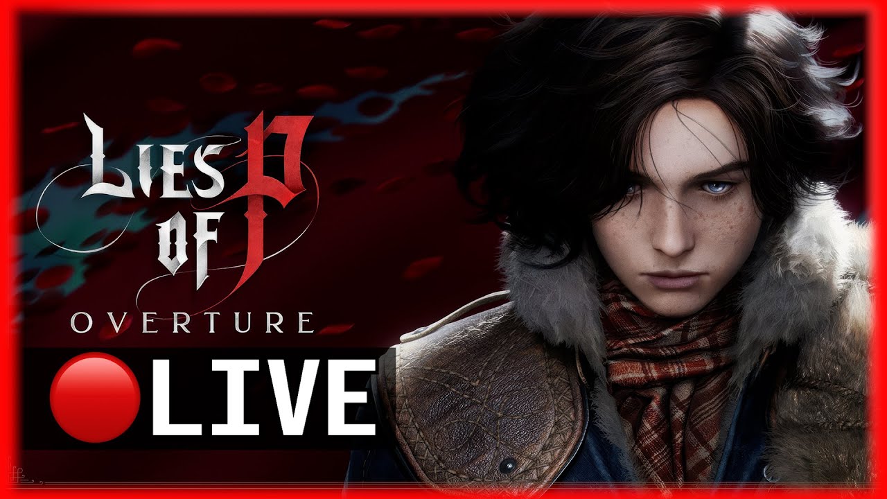 DLC TÁ TENSA! LIES OF P OVERTURE - Parte 2 [🔴LIVE]