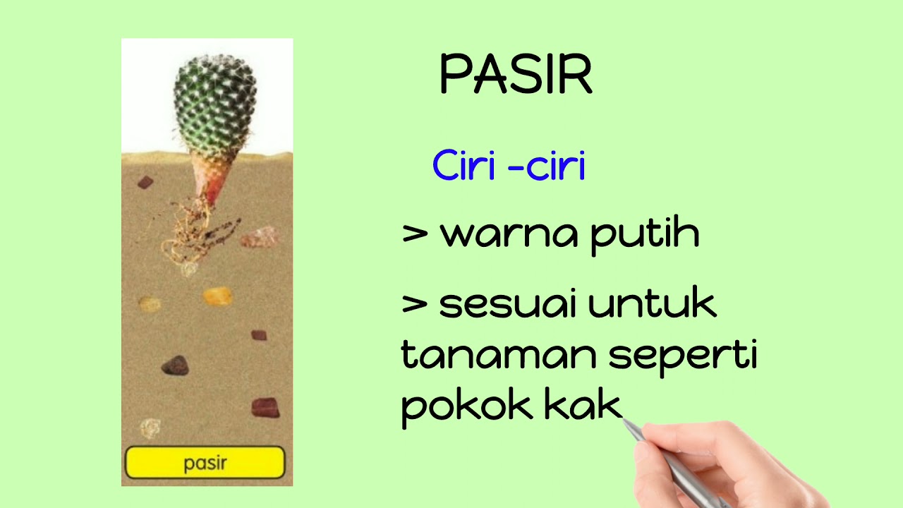 Jenis-jenis Tanah & Kandungan Tanah - Sains Tahun 1