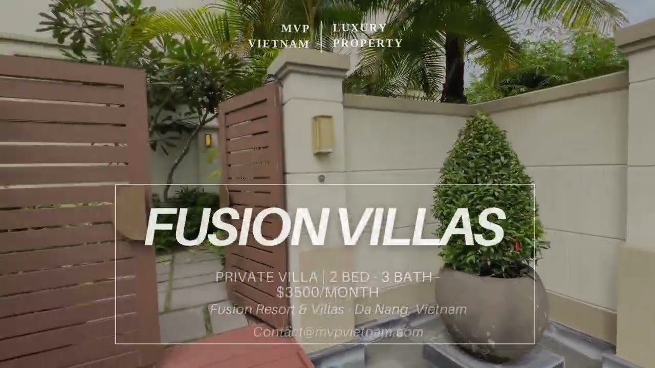Fusion Resort & Villas Da Nang - 2 Bedroom Villa for Rent in Da Nang