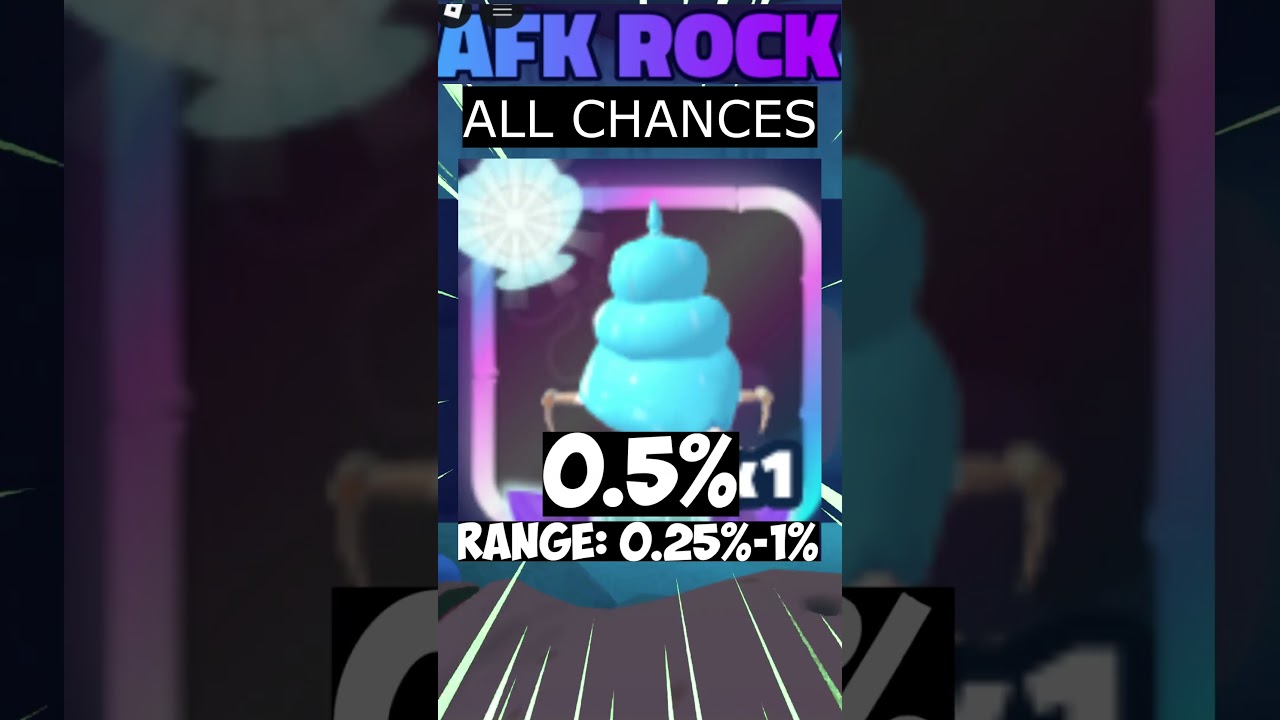 ALL AFK ROCK CHANCES in Spongebob TD Kenny Prismatic Drop Rate