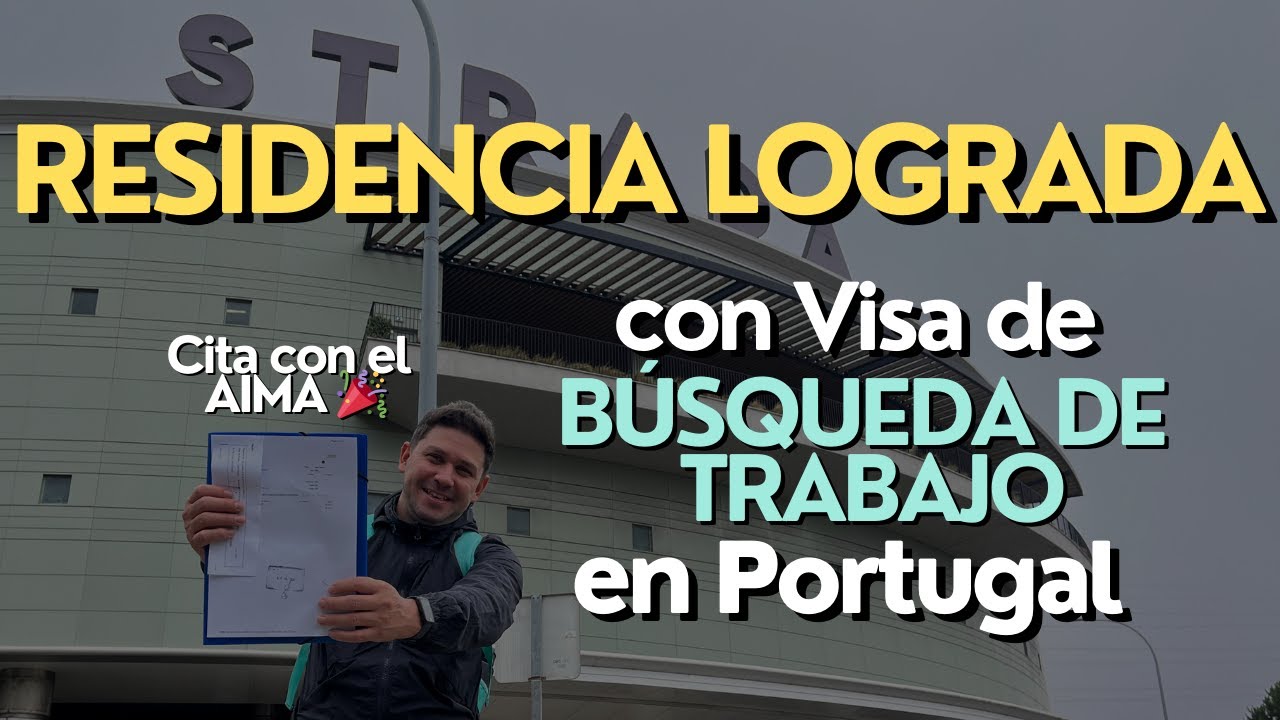 📆Cita AIMA Residencia Portugal Lograda 💪 VISA DE BUSQUEDA DE TRABAJO  El Diario de mi Pasaporte E041