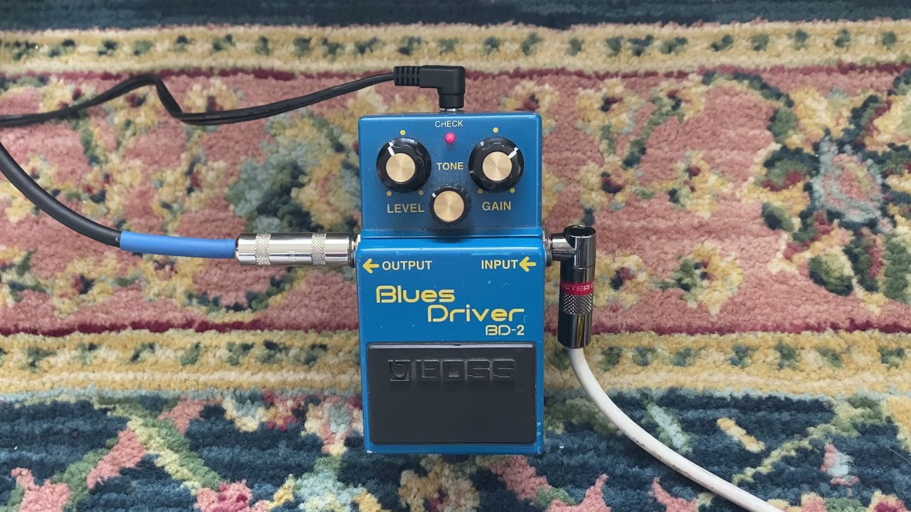 Давайте поговорим о The Boss Blues Driver (лучшей педали перегрузки в мире)