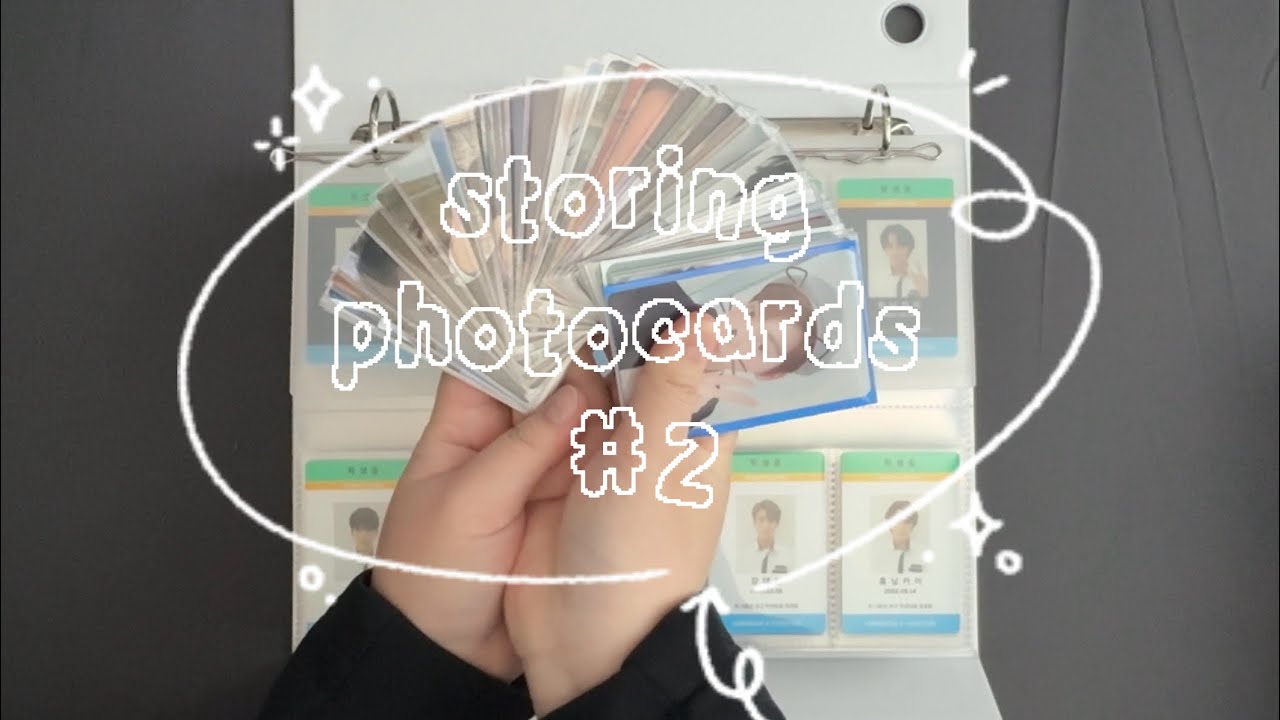 Storing Photocards #2 | TXT OT5 Binder and Soobin Lucky Draws