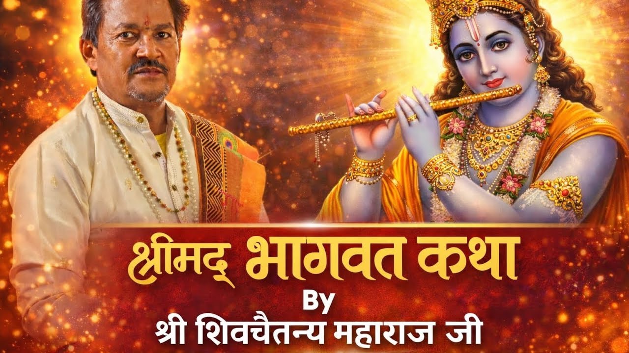 D LIVE - Shrimad Bhagwat Katha { Part-6 } श्रीमद् भागवत कथा [ शिवचैतन्य महाराज जी ] रायबरेली, U.P.