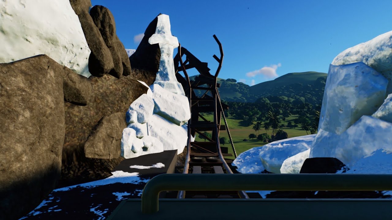 Crazy Rollercoaster Expedition Everest in Planetcoaster 2 (made by EpcotServo) [POV]