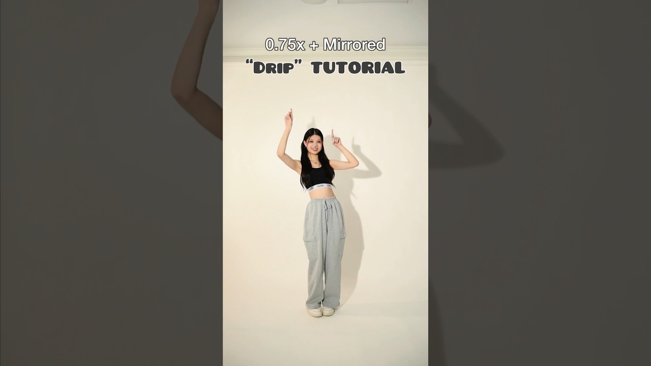 [0.75x + Mirrored] DRIP - BABYMONSTER #DanceTutorial #drip