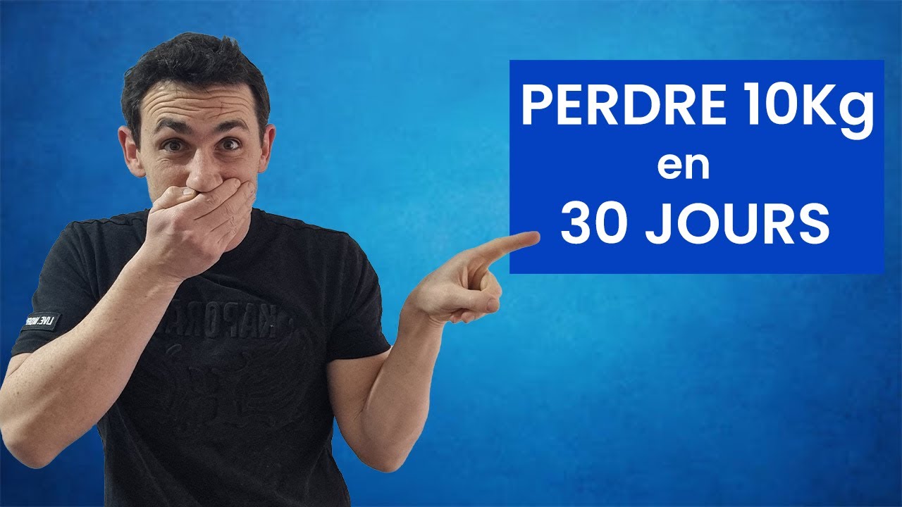 Perdre 10kg en 1 mois : 4 solutions simples et efficaces