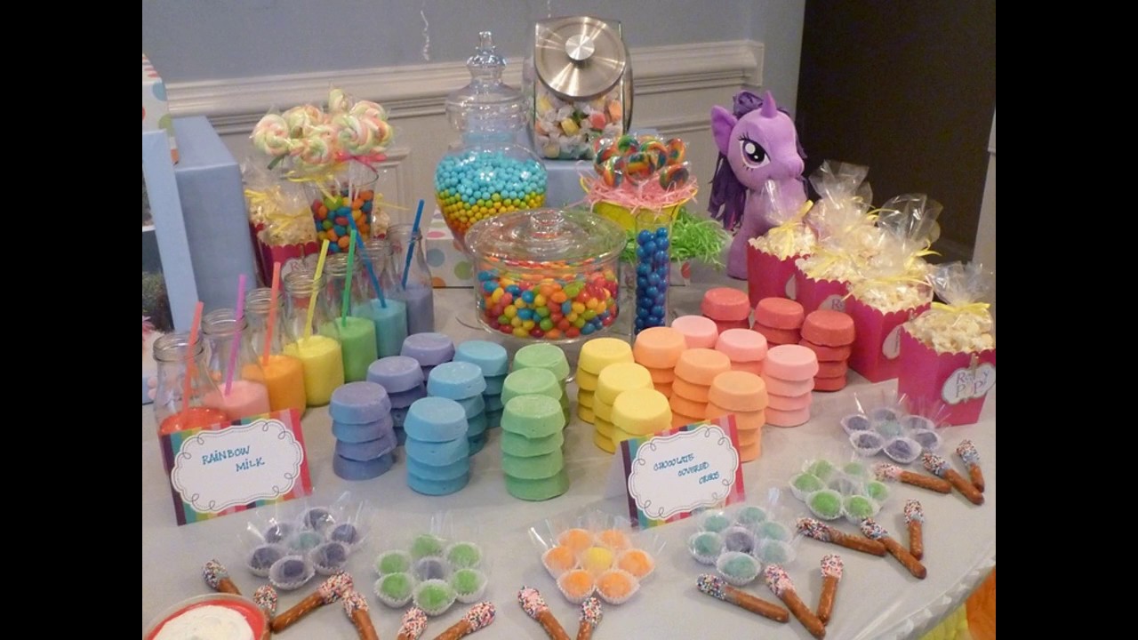 My little pony party decorating ideas
