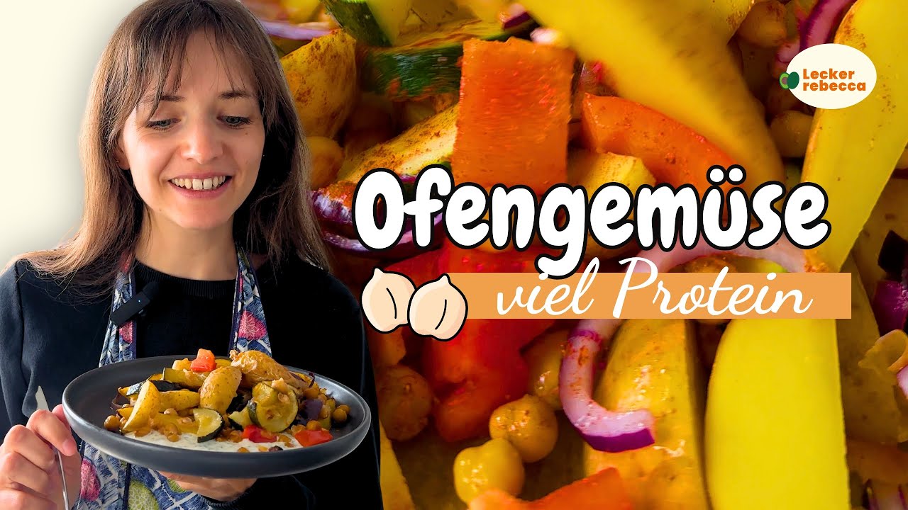 Proteinreiches Ofengemüse