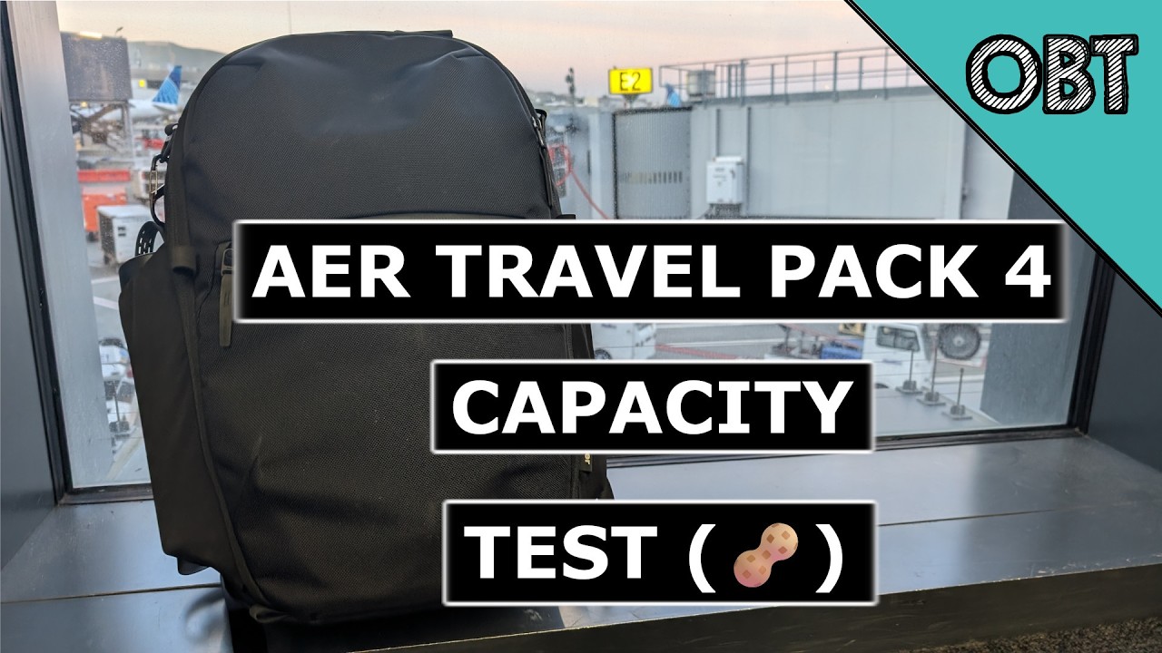 AER Travel Pack 4 Capacity Test (🥜)