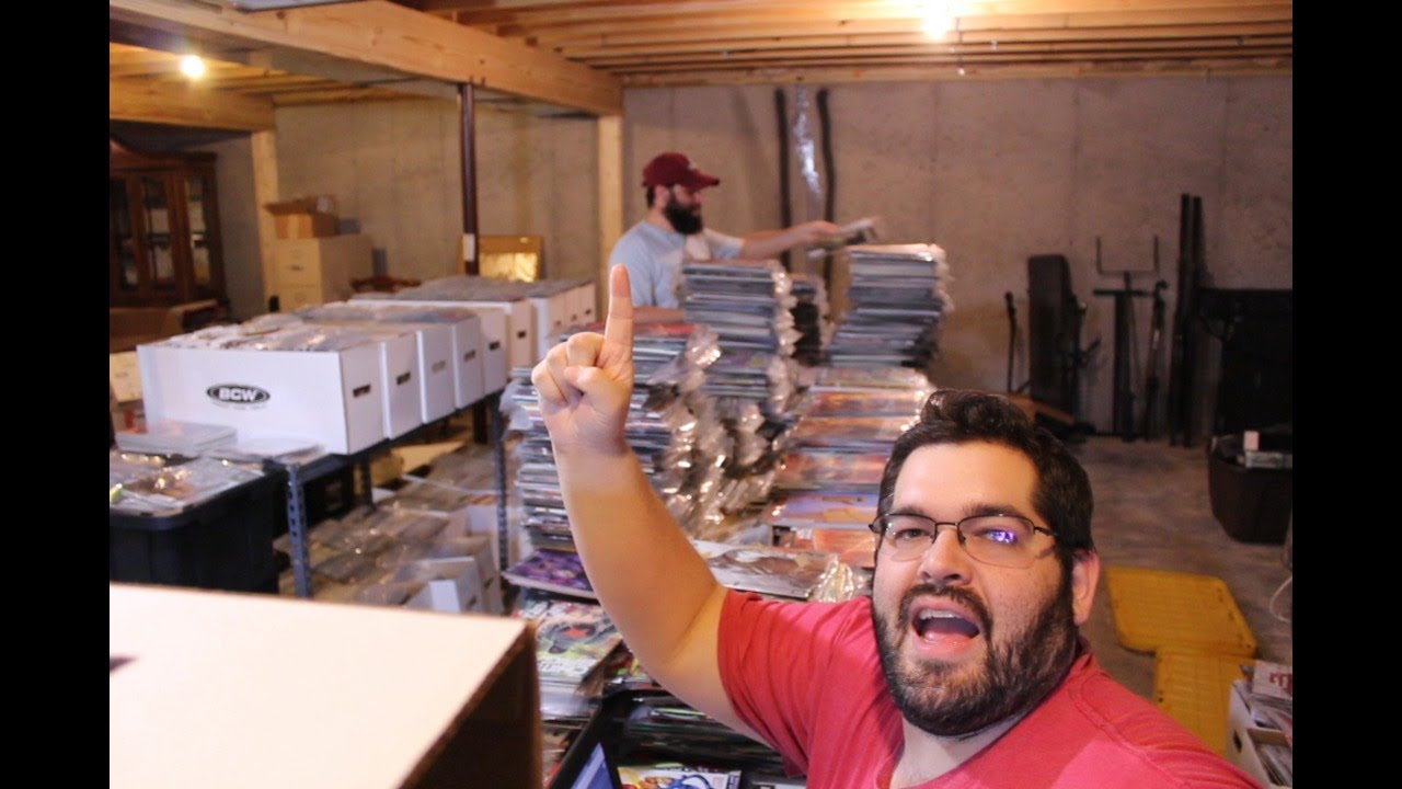 RC3art and WCC Comic Sorting and Boxing Live!!!