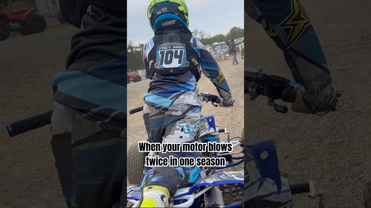 When your race motor blows 🤣  