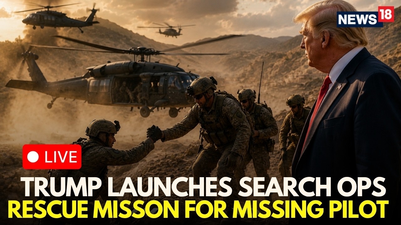 US Iran War LIVE | Trump Launches Rescue Operation for Missing Soldier in Jordan | Iran News | N18G