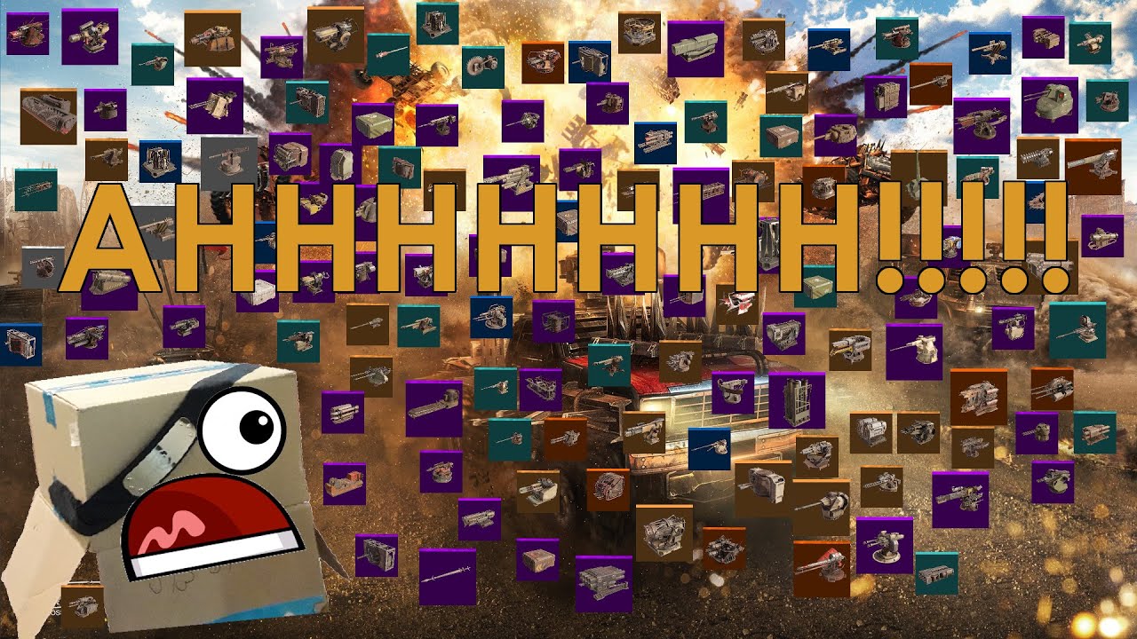 CardboardNinja_'s Crossout Weapon Tier List