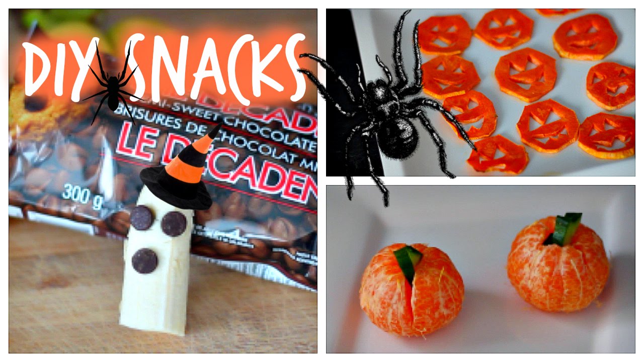 DIY Easy, Cheap & Healthy Halloween Snack Ideas