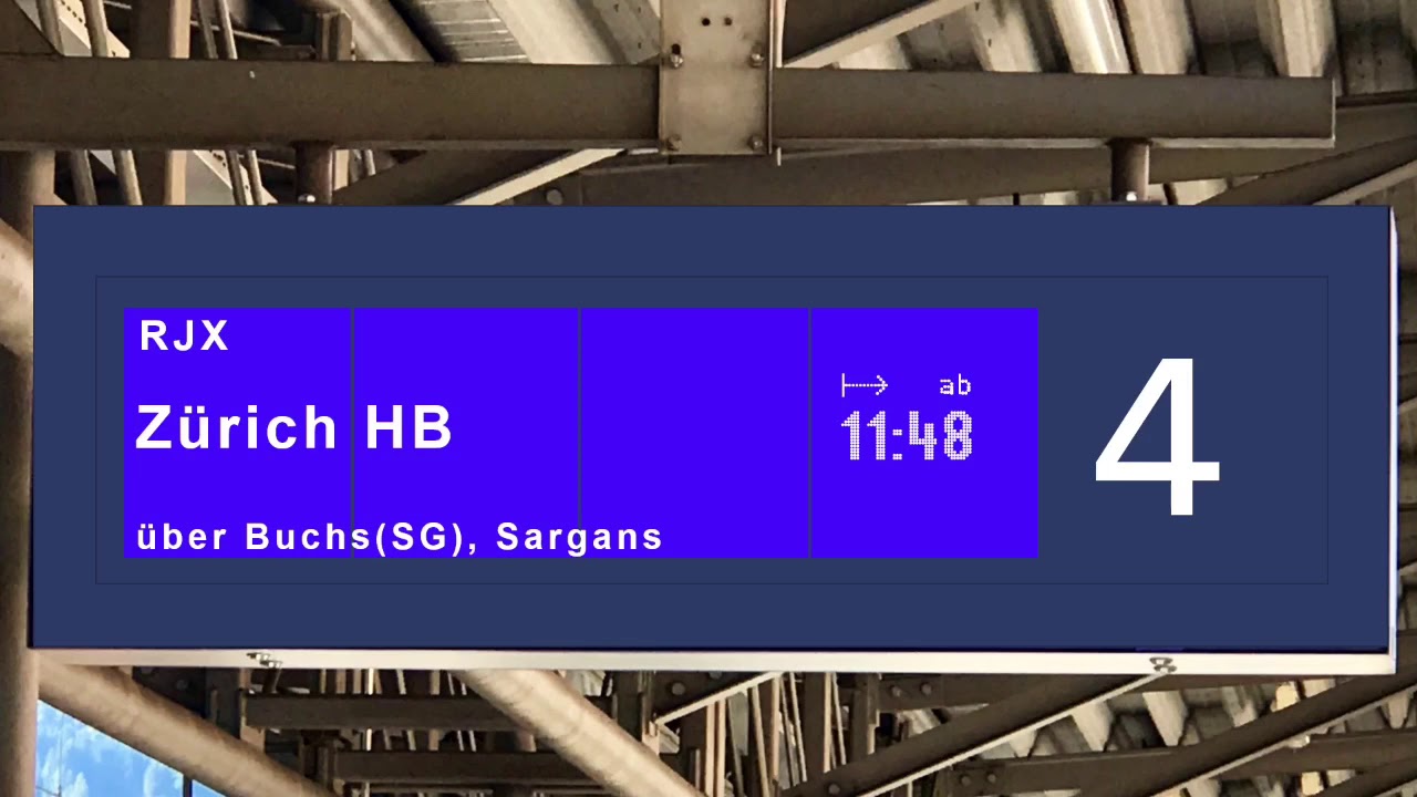 ÖBB Bahnhofsansagen Feldkirch (Chris Lohner) Teil 2