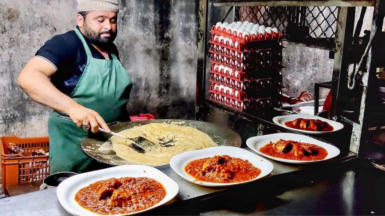 EGG MUGHLAI KING Of INDIA | Huge Butter Egg Roll Dish | Indian Street Food