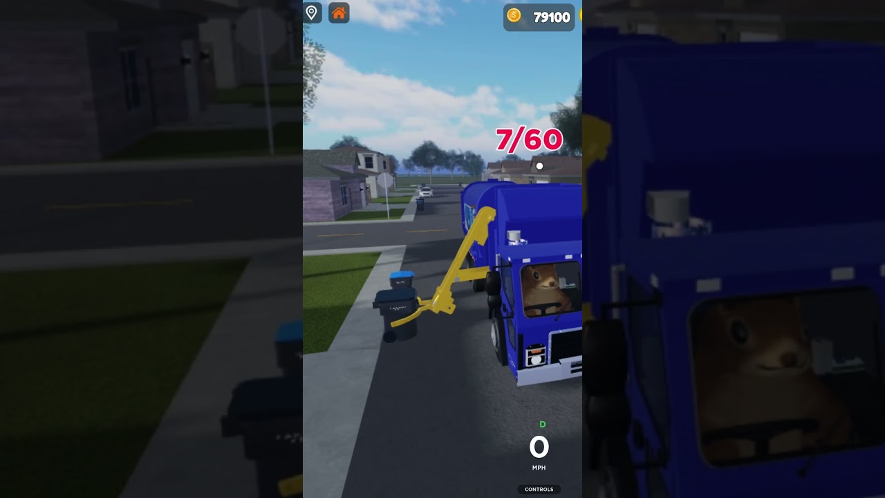 Collect Garbage For Fun Amrep! #garbagetrucks #trashtruck #roblox #garbagetruck