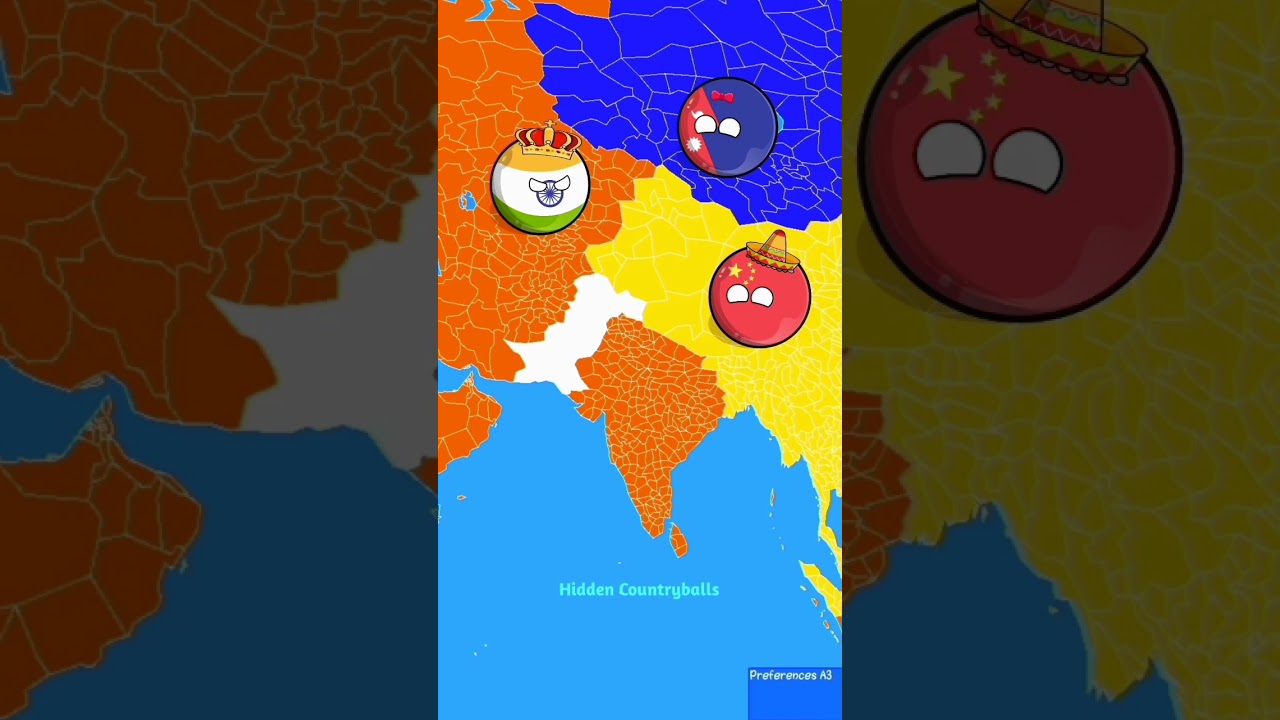 what if world 🌍 restart😱wait for end#countryballs #pakistan #map #shorts