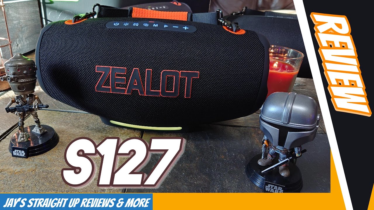 Новинка! Краткий обзор Bluetooth-колонки ZEALOT S127 100 Вт RMS 👀 и демонстрация 🔉 Ещё одна колон...