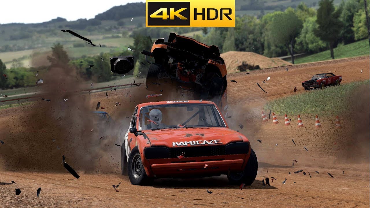 Wreckfest 4K - HDR - GAMEPLAY MAX GRAPHICS PC