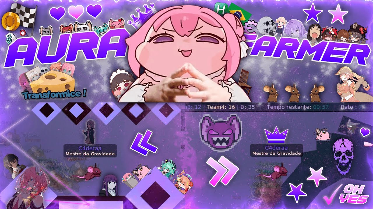 10 MINUTES OF C4DERAA FARMING AURA IN TRANSFORMICE 2025