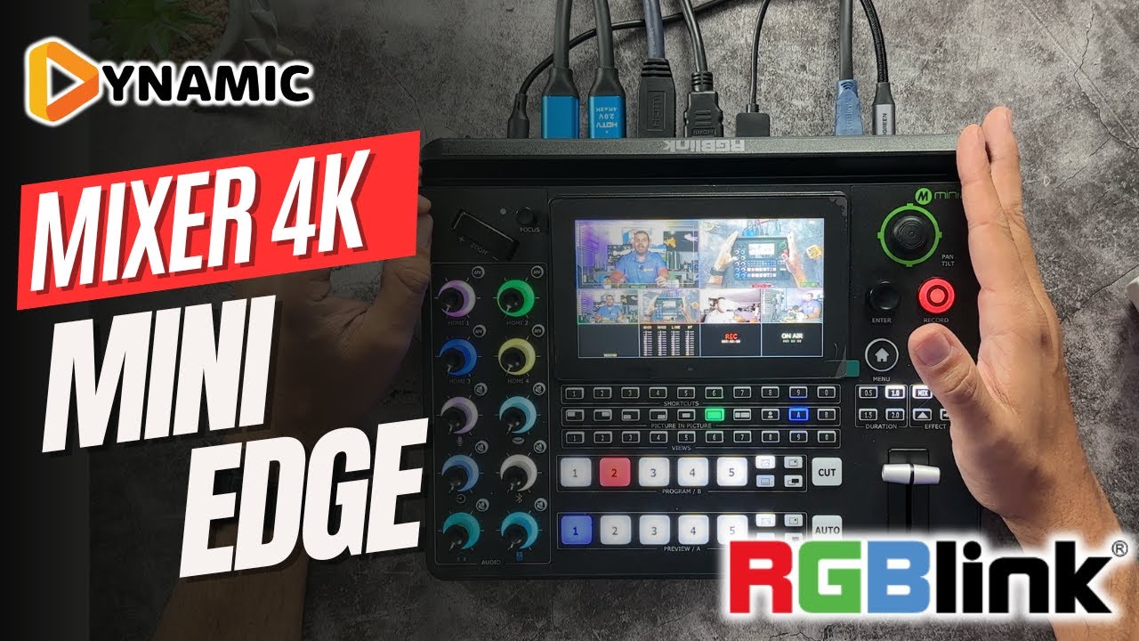 Review Video Mixer RGBlink Mini Edge en Dynamic
