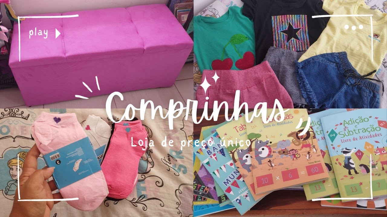 Comprinhas em loja de preço único #comprinhas #preçounico 